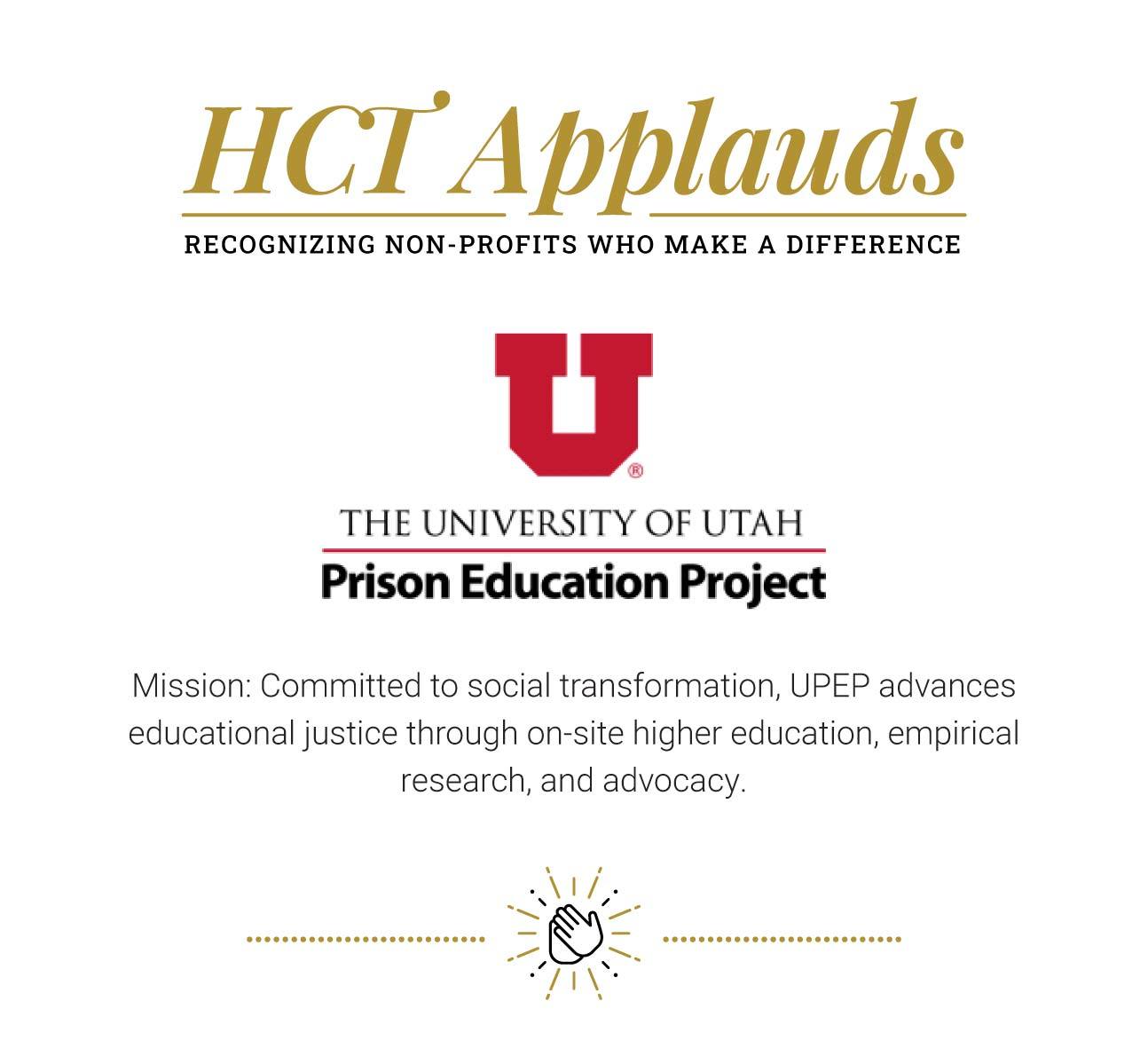 0525 Applauds Utah Prison Education Projec