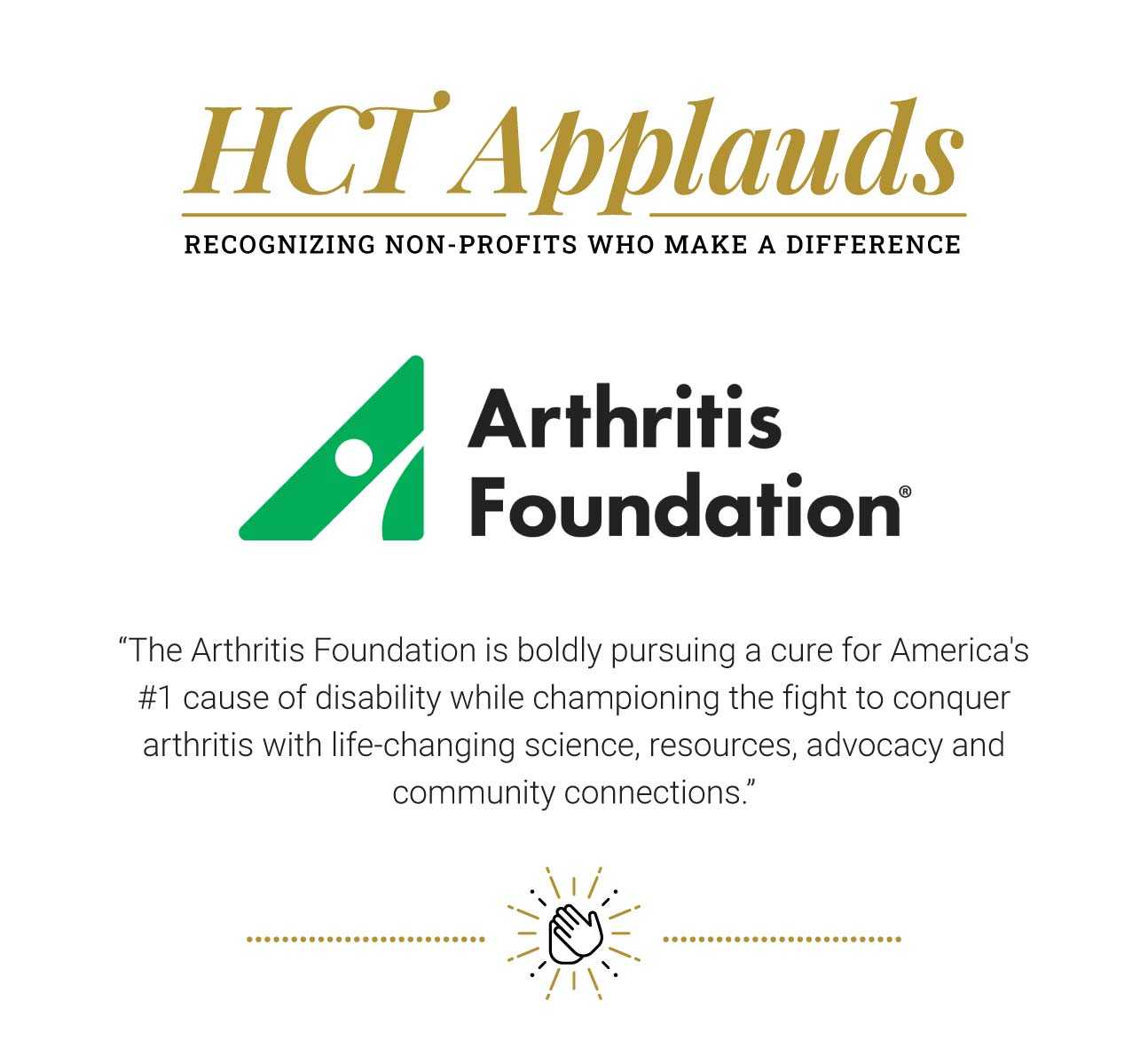 0925 Applauds Arthritis