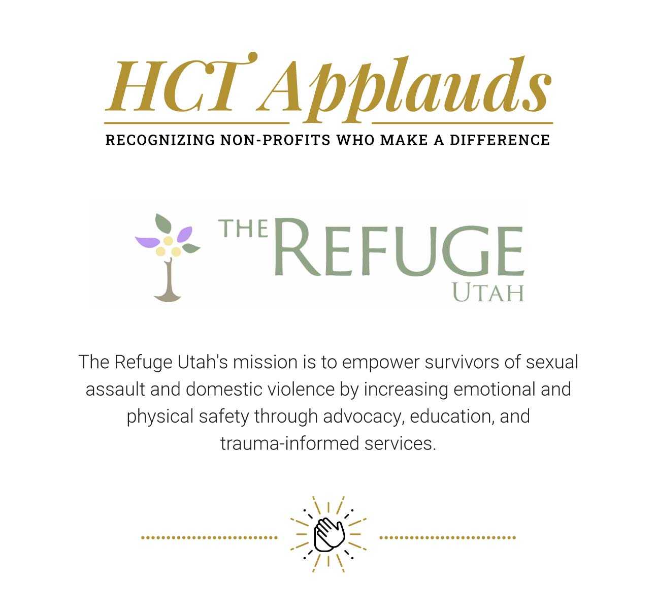 0925 Applauds Refuge