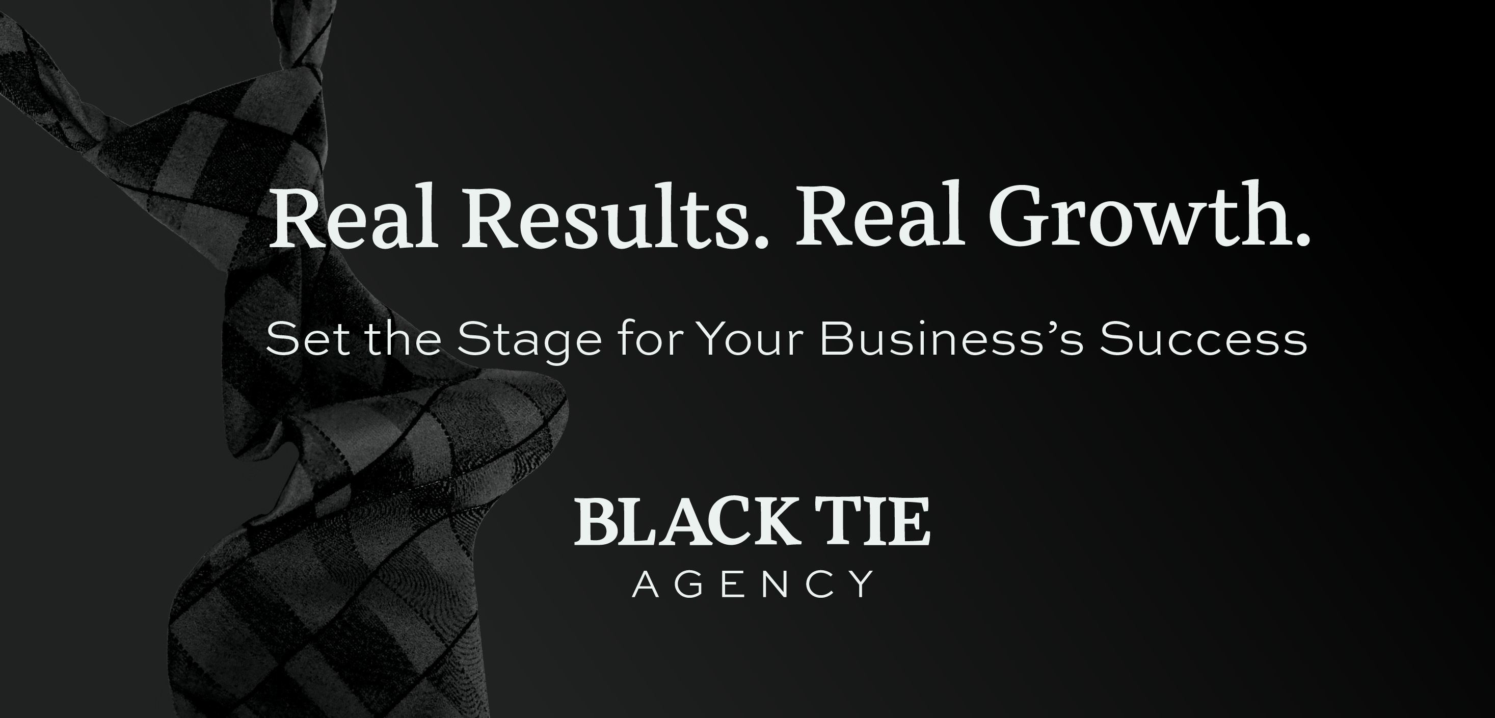 Black Tie Agency Playbill Ad 01