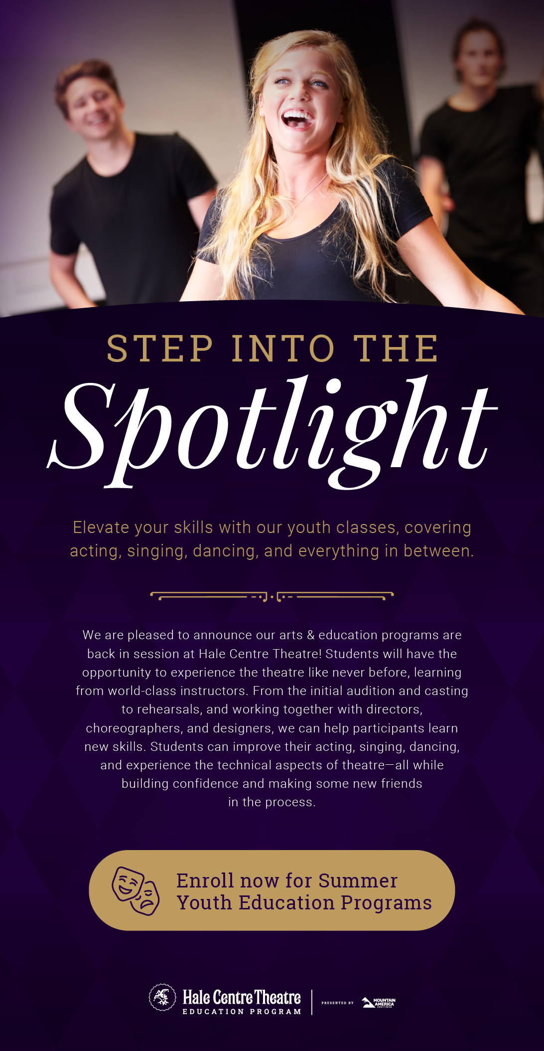 HCT Education Push Playbill Ad