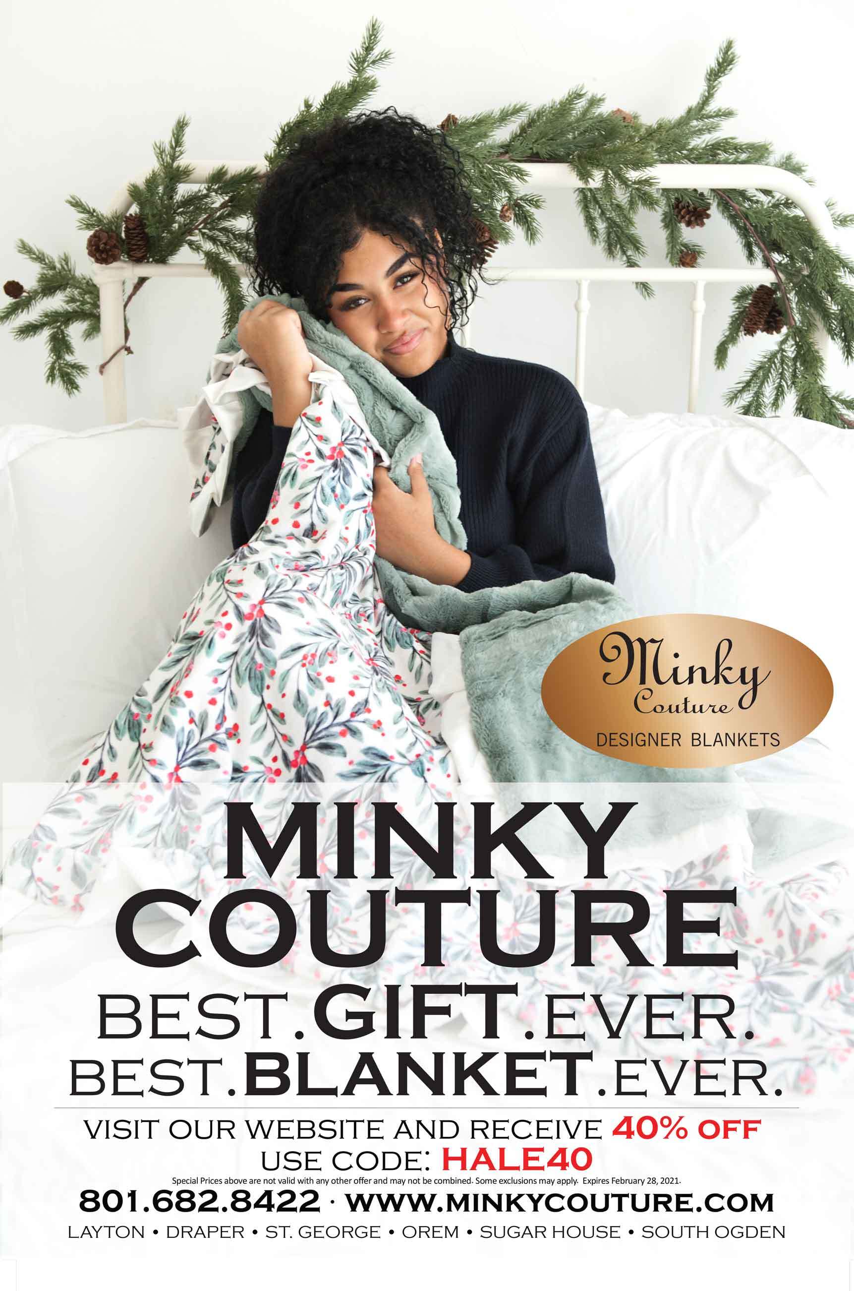 Minky Holiday ad